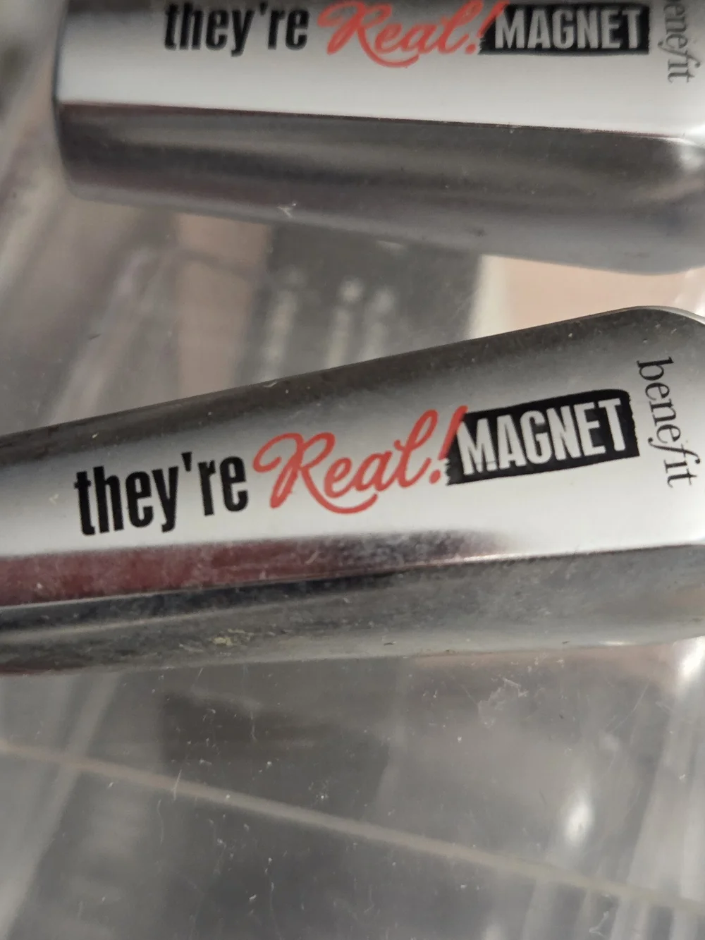 Set- Benefit They're Real! Magnet Black Mascara Mini Travel Duo